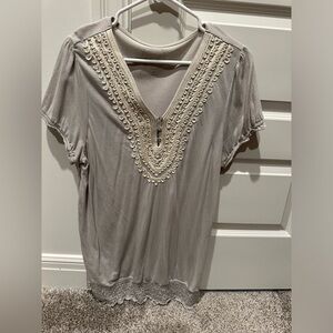 INC tunic style top